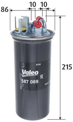 VALEO 587069 for AUDI - Fuel Filter
