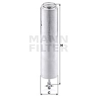 MANN-FILTER WK5002x for ALPINA; BMW; MINI - Fuel Filter