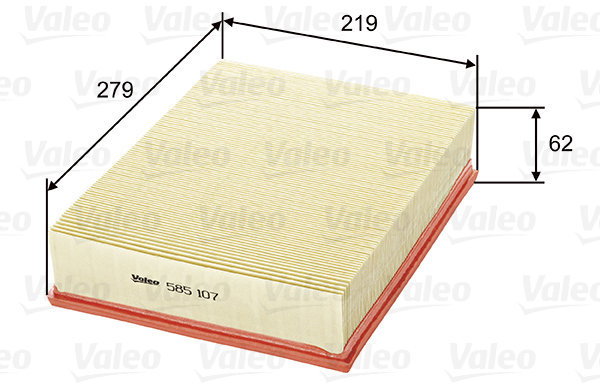 VALEO 585107 for VW - Air Filter