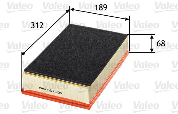 VALEO 585204 for VW - Air Filter