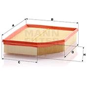 MANN-FILTER C29021 for VOLVO - Air Filter