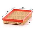 MANN-FILTER C2653 for SUBARU; SUZUKI - Air Filter