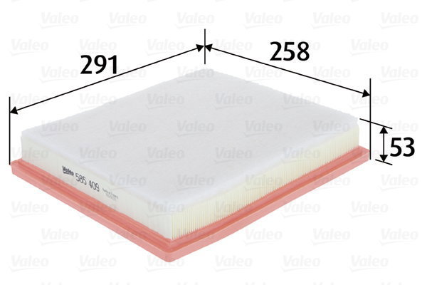 VALEO 585409 for OPEL SAAB - Air Filter