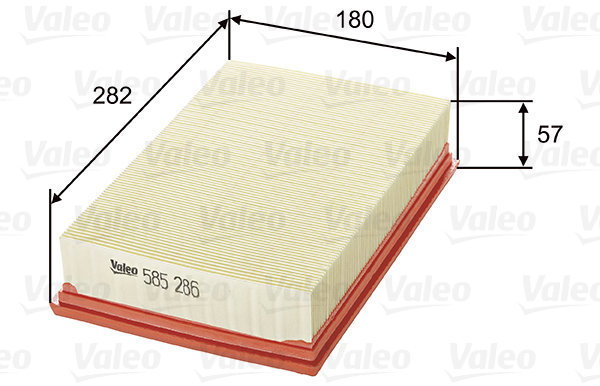 VALEO 585286 for NISSAN - Air Filter