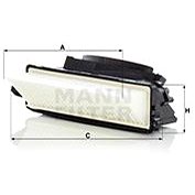 MANN-FILTER C29035-2 for MERCEDES-BENZ - Air Filter