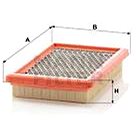 MANN-FILTER C2564 for MAZDA - Air Filter