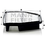 MANN-FILTER C29008 for CHEVROLET; OPEL - Air Filter