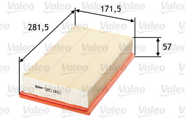 VALEO 585065 for FORD;VOLVO - Air Filter