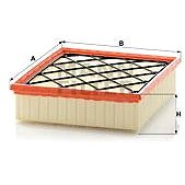 MANN-FILTER C24137/1 for FORD;VOLVO - Air Filter