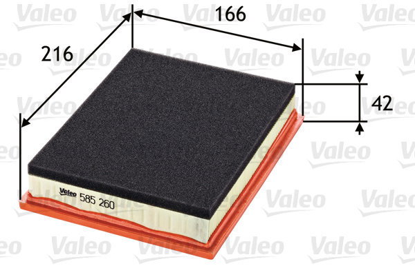 VALEO 585260 for FORD;MAZDA;MINI - Air Filter