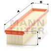 MANN-FILTER C3875 for DACIA; RENAULT - Air Filter