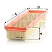 MANN-FILTER C33006 for DACIA, RENAULT - Air Filter