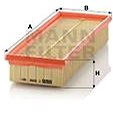 MANN-FILTER C3282 for CITROËN, PEUGEOT, SUZUKI - Air Filter