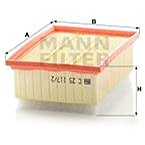 MANN-FILTER C25117/2 for CITROËN, PEUGEOT - Air Filter