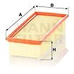 MANN-FILTER C35140 for CITROËN;PEUGEOT - Air Filter