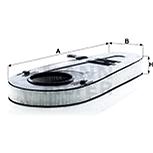 MANN-FILTER C51001 for BMW - Air Filter