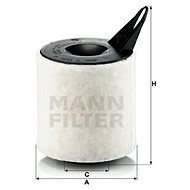 MANN-FILTER C1370 for BMW - Air Filter