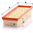 MANN-FILTER C34120 for BMW - Air Filter