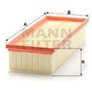 MANN-FILTER C35154/1 for AUDI, SEAT, SKODA, VW - Air Filter