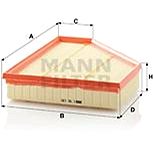 MANN-FILTER C30135 for ALPINA, BMW - Air Filter