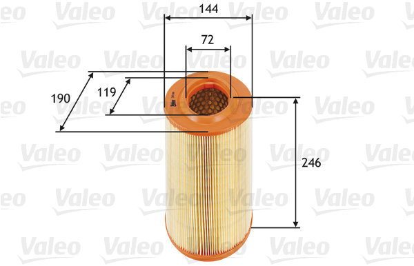 VALEO 585669 for ALFA ROMEO - Air Filter