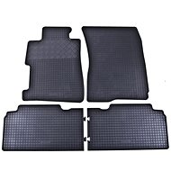 RIGUM Rubber Car Mats for HONDA Civic 4-Door 2006->, Black (Set of 4) - Car Mats