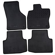 RIGUM Rubber Car Mats for VW PASSAT 2014->, Black (Set of 4) - Car Mats