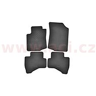 RIGUM Rubber Car Mats for TOYOTA Aygo 2014->, Black (Set of 4) - Car Mats