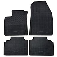 RIGUM Rubber Car Mats for FORD Courier 2014-> (5 Seats), Black (Set of 4) - Car Mats