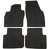 RIGUM Rubber Car Mats for ŠKODA SCALA 2019->, Black (Set of 4) - Car Mats