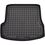 ACI ŠKODA OCTAVIA 2004->2012 Rubber Boot Tray with Anti-Slip Treatment, Black (Liftback) - Boot Tray