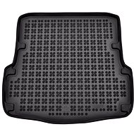 ACI ŠKODA OCTAVIA 2004->2012 Rubber Boot Tray with Anti-Slip Treatment, Black (Estate) - Boot Tray
