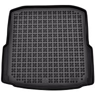 ACI ŠKODA OCTAVIA 2012->Rubber Boot Tray with Anti-Slip Treatment, Black (Liftback) - Boot Tray