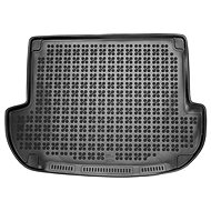 ACI HYUNDAI Santa Fe 2006->2010 Rubber Boot Tray with Anti-Slip Treatment, Black (5 Seats) - Boot Tray