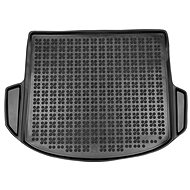 ACI HYUNDAI Santa Fe 2012->Rubber Boot Tray with Anti-Slip Treatment, Black (5/7 Seats) - Boot Tray