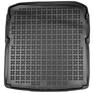 ACI ŠKODA SUPERB 2015->Rubber Boot Tray with Anti-Slip Treatment, Black (Estate - Single Floor Version) - Boot Tray