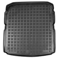 ACI ŠKODA SUPERB 2015->Rubber Boot Tray with Anti-Slip Treatment, Black (Liftback) - Boot Tray