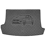 ACI VW T-ROC 2017->Rubber Boot Tray with Car Illustration, Black (Upper Position) - Boot Tray