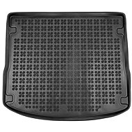 ACI FORD Focus 2011->Rubber Boot Tray with Car Illustration, Black (Estate) - Boot Tray