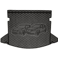 ACI MAZDA CX-5, 2012->Rubber Boot Tray with Car Illustration, Black - Boot Tray