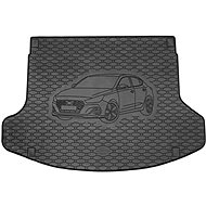ACI HYUNDAI i30, 2017-> Rubber Boot Tray with Car Illustration, Black (Fastback- Upper Position) - Boot Tray