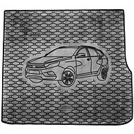 ACI LADA VES 2015-> Rubber Boot Tray with Car Illustration, Black - Boot Tray