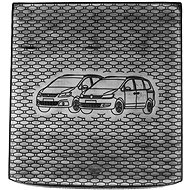 ACI SEAT Alhambra 10 - Rubber Boot Tray with Car Illustration, Black (3rd Row Folding) - Boot Tray
