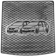 ACI VW GOLF 2003->2008 Rubber Boot Tray with Car Illustration, Black - Boot Tray