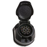 ACI Socket 13 pin 12V plastic with fog lamp disconnect + gasket - Towing Socket
