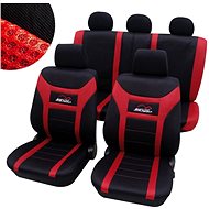 CAPPA SUPER-SPEED car covers black / red - Car Seat Covers