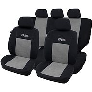 CAPPA Car Upholstery FABIA Black/Grey - Car Seat Covers