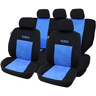 CAPPA Car Upholstery FABIA Black/Blue - Car Seat Covers