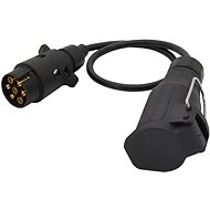 COMPASS Reducing cable 0,6m 7-pole plug - 13-pole socket - Tow Hitch Reducer Adapter