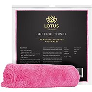 Lotus Pink Buffing Towel 550gsm - Car Microfiber Cloth
